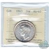 Image 1 : 50-cent 1943 Far 3 ICCS Certified MS-65. An attractive Lustrous coin with Pristine Fields lightly ac