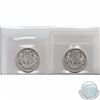Image 2 : 50-cent 1952 & 1953 Small Date ICCS Certified MS-64. 2pcs