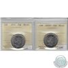 Image 1 : 50-cent 2005P & 2012 ICCS Certified MS-67. Both Tied for Finest Known. (2pcs)
