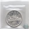Image 2 : Silver $1 1965 Small Beads Pointed 5 ICCS MS-65 Cameo