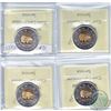 Image 2 : Two Dollar 2003 Old Effigy, 2005, 2006 & 2006 RCM Logo ICCS Certified MS-66 (4pcs)