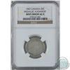 Image 1 : Error 25-cent 1907 Canada Medallic Alignment, NGC Certified AG3. A Rare error seldom seen on these E