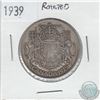 Image 1 : Rotated Die 50-cent 1939 Canada (rotated 30 Degrees)