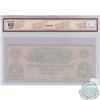 Image 2 : 1859 $5.00 Bank of Brantford Note; Cat Code 40-12-08R, Payable at Sault St. Marie, Red, remainder BC