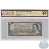 Image 1 : 1954 Bank of Canada Replacement $20. BC-41bA, Beattie-Rasminsky, *A/E, BCS CUNC-64