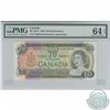 Image 1 : 1969 Bank of Canada Replacement $20. BC-50aA, S/N: *EB2278162, PMG CUNC-64, EPQ