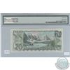 Image 2 : 1969 Bank of Canada Replacement $20. BC-50aA, S/N: *EM3016158, PMG CUNC-64