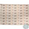 Image 1 : 1986 $2 Uncut Sheet of 40. Prefix BBU, 5 x 8 format as issued by the Bank of Canada