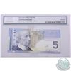 Image 2 : 2006 Mismatched prefix and Serial Number $5, BC-67a, S/N: AOZ1086236/BPZ0086236, PMG Certified GUNC-