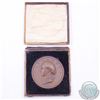 Image 1 : Large Bronze Medal Struck by the City of London to Commemorate the Arrival of Princess Alexandra of 