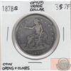 Image 1 : Trade Dollar 1878S USA Opium. This coin is hollowed out, as it was used as a locket, snuff box, or O