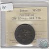 Image 1 : Token Canada ICCS Certified VF-20 CH# LC4A2; BR# 716 (corrosion)