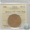 Image 1 : Token Breton 772 with Star ICCS Certified MS-62