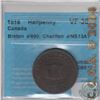 Image 1 : Token 1815 Half Penny Breton# 890, CH# NS13A1 CCCS Certified VF-30