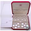Image 2 : RCM Issue: 1999 & 2000 Canada 24-Coin Silver Commemorative Set in Special Edition Chinese Year of th