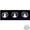 Image 2 : RCM Issue: 2011 Canada $15 Continuity of the Crown Series Sterling Silver 3-Coin Set. (tattered oute