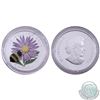 Image 2 : RCM Issue: 2012 Canada $20 Venetian Aster with Glass Bumble Bee Fine Silver Coin (TAX Exempt)-Outer 