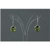 Image 2 : 14K Gold Peridot Earrings Appraised $595