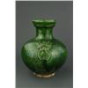 Image 2 : Tang Style Chinese Green Vase with Dragon Handles