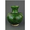 Image 3 : Tang Style Chinese Green Vase with Dragon Handles