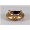 Image 2 : Chinese Gold-splashed Bronze Censer Ming Si Shan