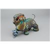 Image 1 : 19th C. Chinese Bronze Cloisonne Lion Figure