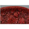 Image 2 : Chinese Cinnabar Lacquer Carved Grape Plate