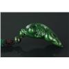 Image 1 : Canadian B.C. Grade A Green Jade Gold Fish Pendant