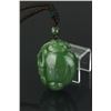 Image 2 : Canadian B.C. Grade A Green Jade Bat Pendant