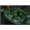 Image 4 : Canadian B.C. Grade A Green Jade Carving