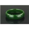 Image 3 : Canadian B.C. Grade A Green Jade Facet Bangle