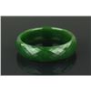 Image 4 : Canadian B.C. Grade A Green Jade Facet Bangle