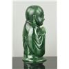 Image 4 : Canadian B.C. Grade A Green Jade Buddha Figure