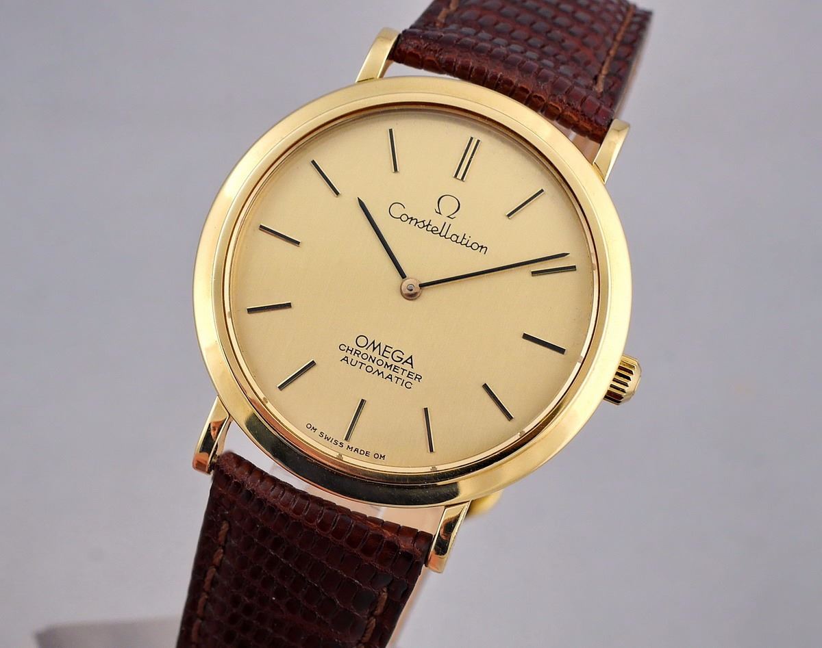 【SALE／91%OFF】 Mens Omega Constellation 18K Gold SS Automatic ...