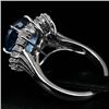 Image 3 : Stunning London Blue Topaz & Sapphire Ring