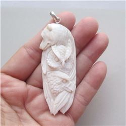Hand Craved Pendant