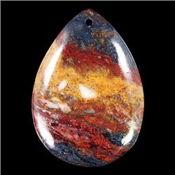 Natural Multi Color Pietersite Diamond Polished Pendant