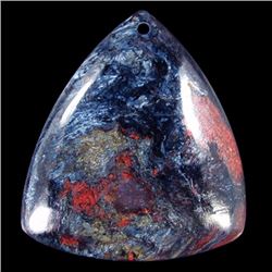 Natural Multi Color Pietersite Diamond Polished Pendant