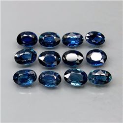 Natural Blue Sapphire Oval 4.5x3.5 mm - No Treatment