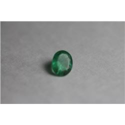 Natural Green Emerald .80 Carats - No Treatment in any