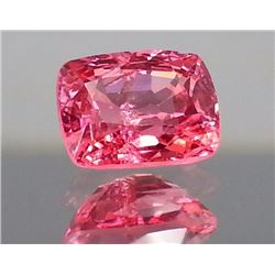 Natural Rare Burmese Orangy/Pink Cushion Spinel