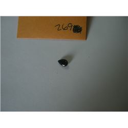 1.10 CARAT *LARGE* BLUE SAPPHIRE GEMSTONE BEAUTIFUL TEAR DROP CUT & FACETED STONE!! GEMSTONE CAME OU