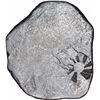 Image 2 : Punch Marked Silver Half Karshapana Coin of Kosala Janapada.