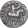 Image 1 : Silver Drachma Coin of Indo Scythians of Azes I of Horseman Type.