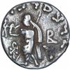 Image 2 : Silver Drachma Coin of Indo Scythians of Azes I of Horseman Type.