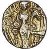 Image 2 : Debased Gold Dinar Coin of Kushan Dynasty of Kipanada.