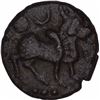 Image 1 : Copper Kasu Coin of Devaraya I of Sangama Dynasty of Vijayanagar Empire.