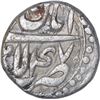 Image 2 : Silver Half Rupee Coin of Akbar of Lahore Mint of Aban Month.