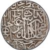 Image 2 : Silver One Rupee Coin of Akbar of Hadrat Delhi Mint.