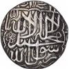 Image 1 : Silver One Rupee Coin of Akbar of Kalima Type.
